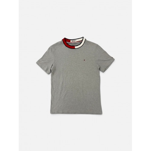 Tommy Hilfiger Γυναικείο T-Shirt Γκρι Μελανζέ